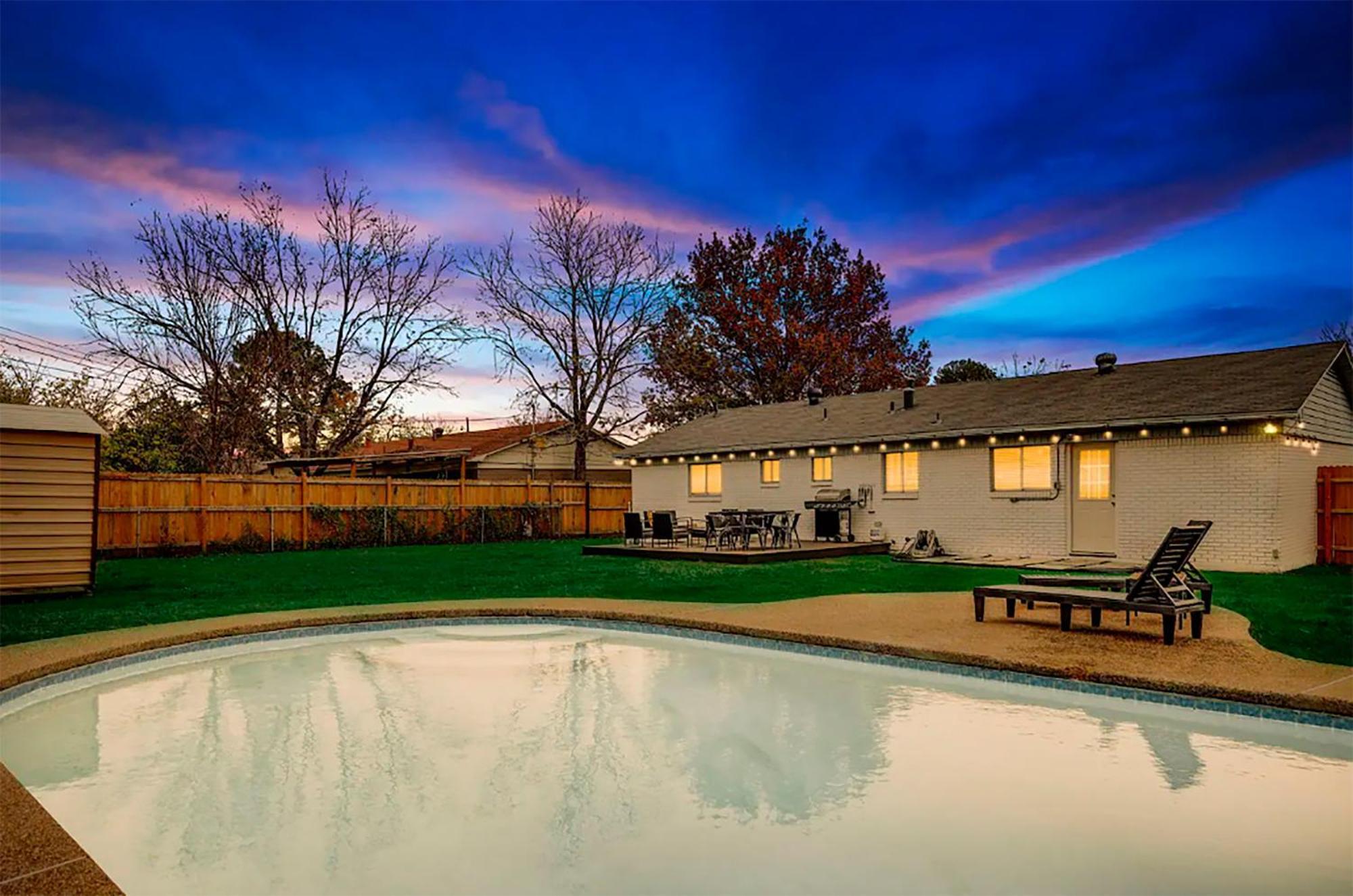 Upscale 3Br 2Ba Cozy Holiday Home With Pool & Grill North Richland Hills Exteriör bild