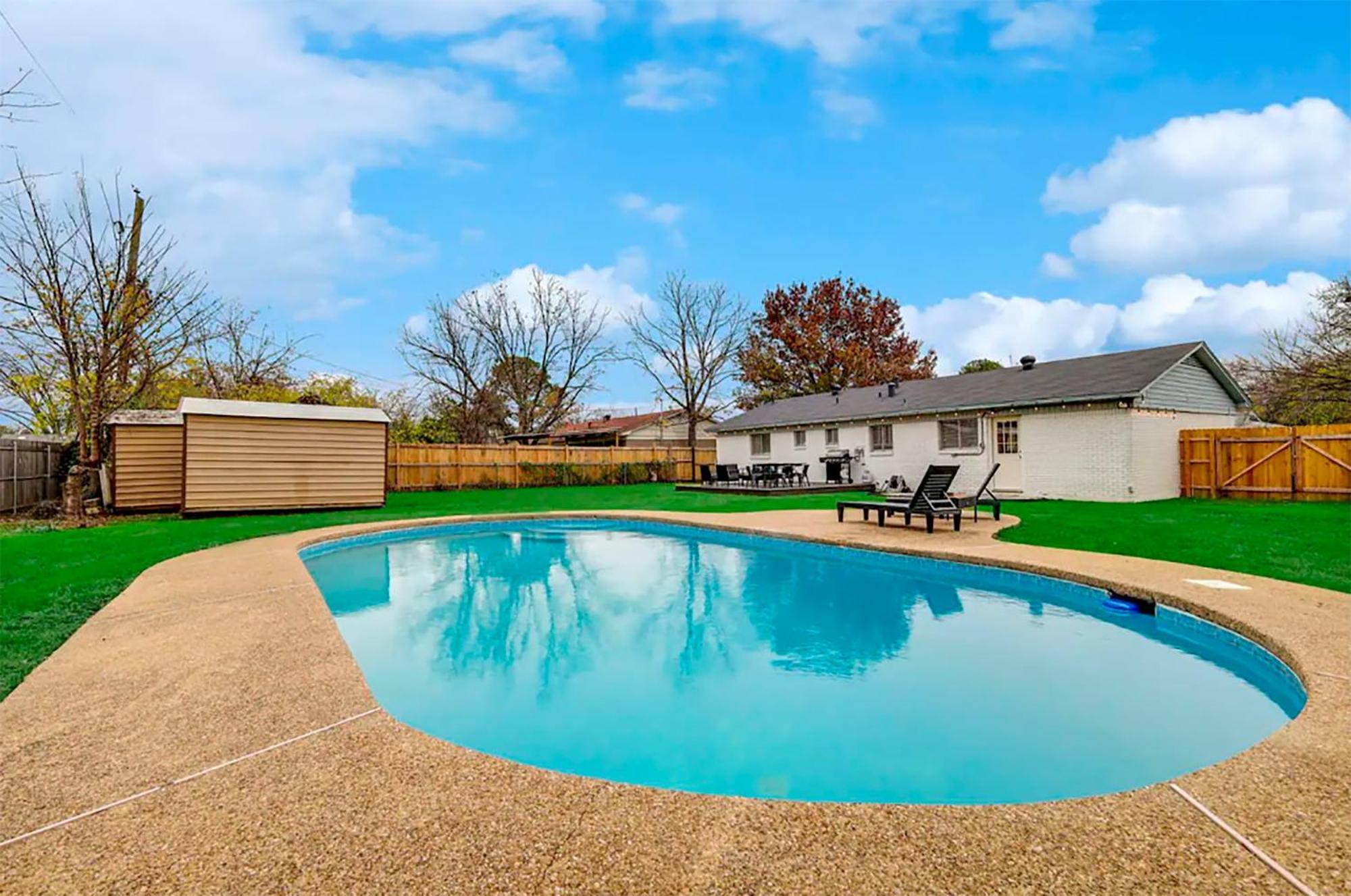 Upscale 3Br 2Ba Cozy Holiday Home With Pool & Grill North Richland Hills Exteriör bild