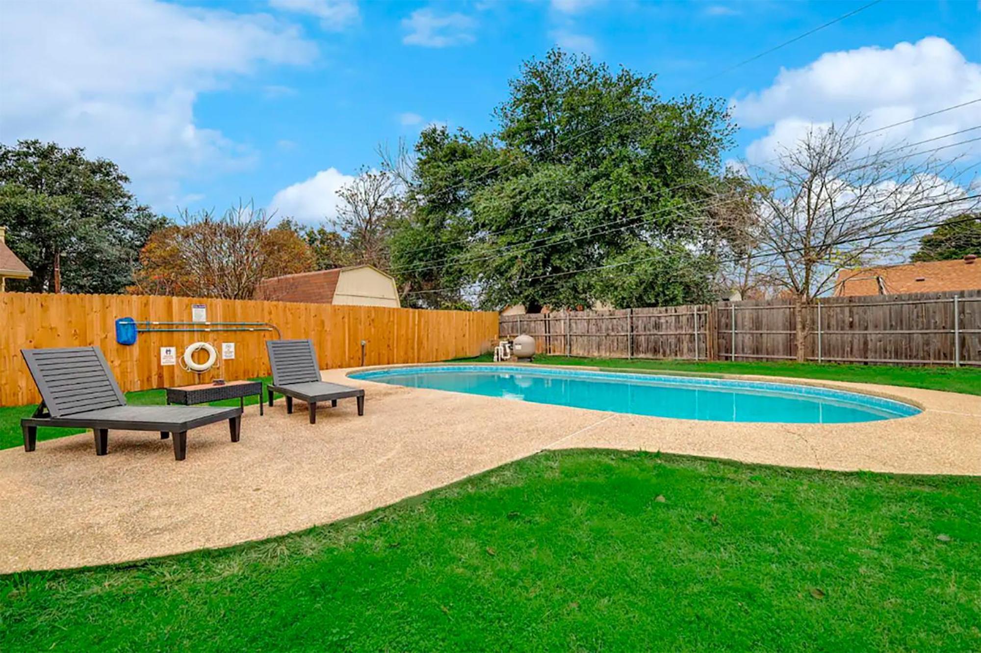 Upscale 3Br 2Ba Cozy Holiday Home With Pool & Grill North Richland Hills Exteriör bild