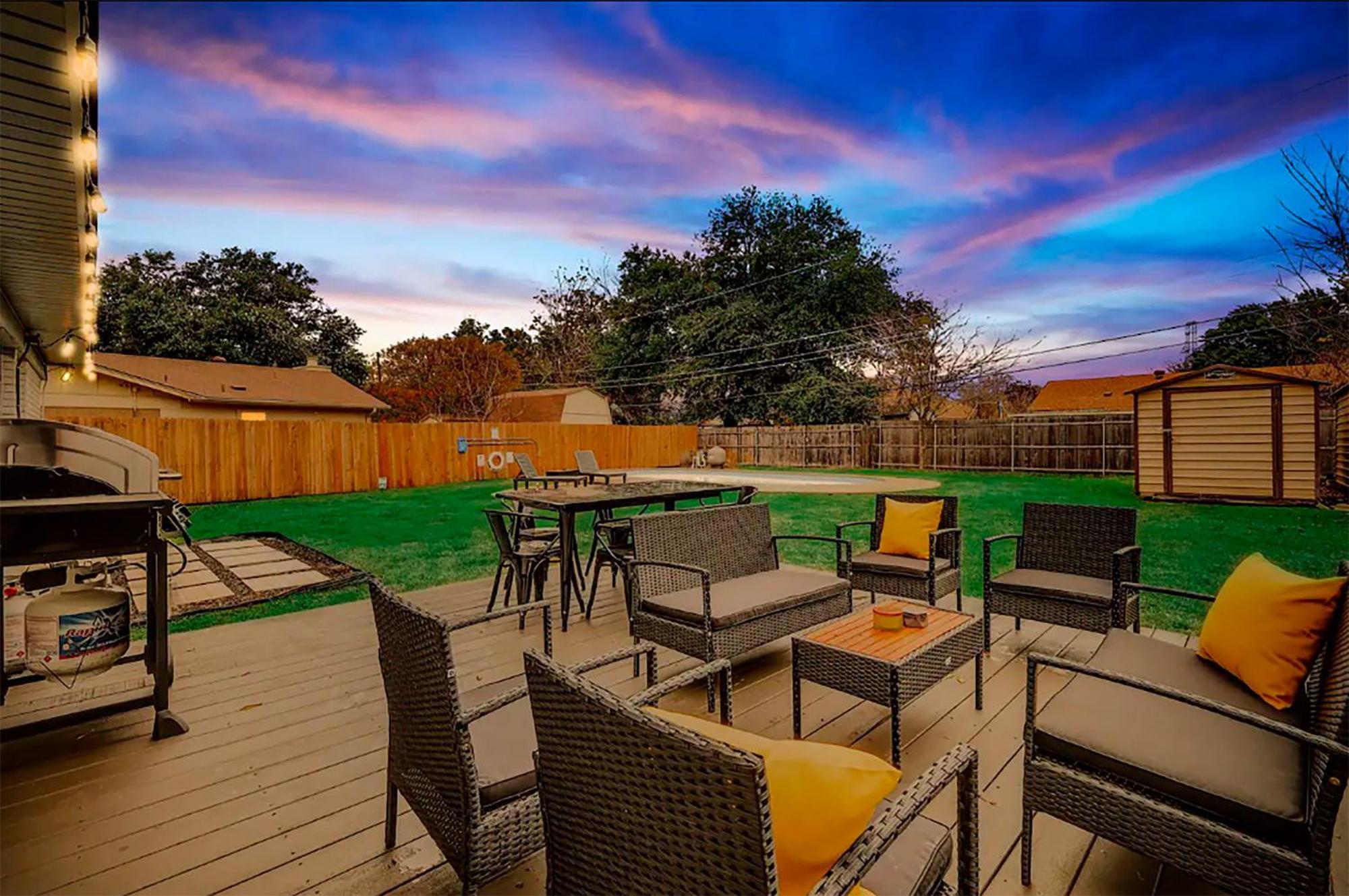 Upscale 3Br 2Ba Cozy Holiday Home With Pool & Grill North Richland Hills Exteriör bild